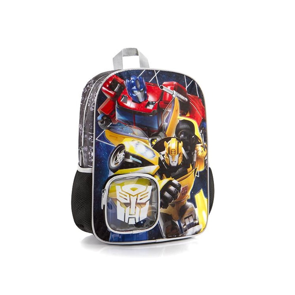 transformers backpack with lunch bag