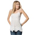 thumbnail image 2 of Aeropostale Blusa de muñeca de encaje transparente para mujer, blanco roto, mediana Aéropostale Picardias, 2 of 2