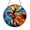 Acrylic 3.5 Inch, variant on Ballet Dancer Stained Glass Style Window Suncatcher, Elegant Ballerina Silhouette Hanging Ornament, Dance Studio Window Decor, Artistic Ballet Theme Glass Decoration Gift