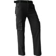 thumbnail image 2 of Ma Croix Mens CARGO PANTS with Utility Belt Lightweight Relaxed Straight Fit Twill Cotton Work Outdoor Tactical, 2 of 8