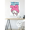 thumbnail image 5 of Hello Kitty and Friends: Hello - My Melody Feature Series Wall Poster with Magnetic Frame, 22.375" x 34", 5 of 5