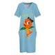 thumbnail image 3 of Vestido holgado con orejas de pájaro naranja para mujer vestido elegante de lujo ropa de verano, 3 of 6