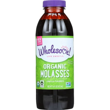 - Wholesome Sweeteners Organic Molasses 16 oz