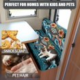 thumbnail image 5 of XYZCANDO Aztec Sea Turtle RV Dinette Cushion Covers Couch Cushion Covers Universal Camper Accessories Washable Furniture Covers for Sofa and Loveseat 1 Backrest Cover and 1 Bench Cover Blue, 5 of 7