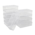 thumbnail image 2 of veasfak Carry Storage Box Multifunctional Rectangular Box for Jewelry Beads Cosmetic 10pcs, 2 of 9