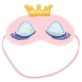 thumbnail image 2 of Cubierta de ojo antifaz para dormir antifaz para dormir siesta antifaz para siesta antifaz de dibujos animados corona linda pestañas largas bella durmiente cubierta de ojo antifaz ANGGREK Otros, 2 of 8