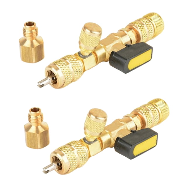 Herramienta De Extracción De Núcleo De Válvu Nominal De 1/4-pulgada Estándar, Paquete De 2 Sunnimix Núcleo de la válvula de refrigerante