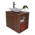 thumbnail image 2 of Gabinete para Baño DECOMOBIL con Lavamanos y Monomando Derecho Nogal Neo, 2 of 4