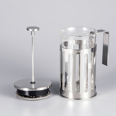 UPKOCH Metal Coffee Pot 304 Stainless Steel Style 1Set