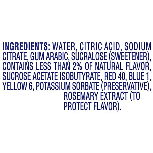 Crystal Light Liquid Blackberry Lemonade Water Enhancer, 1.62 OZ (Pack of 6)