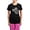 With Pink Pant, variant on CafePress - Happy New Year Women's Dark Pajamas - Women's Short Sleeve Print T-Shirt and Pants Dark Cotton Pajama Set