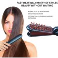 thumbnail image 4 of Hair Straightener & Curling Iron, Hot Tools Curling Iron,Adjustable Temp Hair Straightener & Curler 2 In 1, Travel Size Hot Hair Tools-Matte Green, 4 of 6