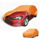 thumbnail image 1 of Cubierta de Automóvil Universal Impermeable para Todo Clima Protección Exterior Completa Anti-UV Sol Lluvia Naranja Ajuste para Hatchback 165" a 177", 1 of 1