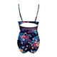 thumbnail image 5 of Trajes de baño de una pieza para mujer Trajes de baño estampados sin mangas de gran tamaño para mujer Conjunto de bikini con cuello en V colgante Traje de baño sin mangas, 5 of 5