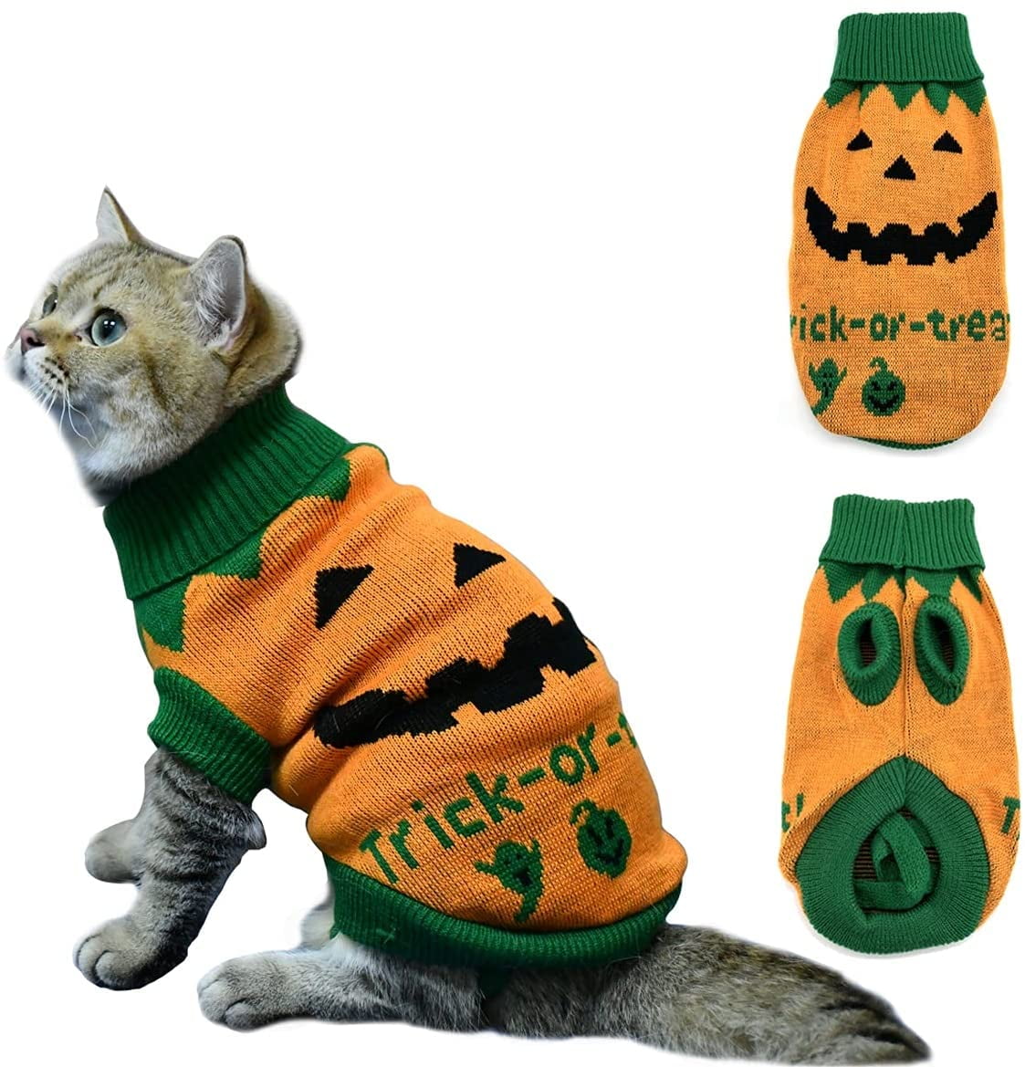 cat sweater halloween