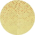 thumbnail image 1 of Ahgly Company Machine Washable Indoor Square Transitional Yellow Area Rugs, 3' Square, 1 of 7