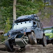 VEVOR 12000 lb 12V Electric Truck Winch 85 ft Steel Cable Wireless Remote Control Winch for Jeep / UTV / ATV / Truck
