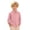 Pink, variant on Boys Girls Shirts Long Sleeve Button Down Collared Checked Shirt with Chest Pocket Kids School Uniform 2-9 Years