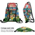 thumbnail image 6 of Caillou-theme Drawstring Backpack Sports Gym Bag Water Resistant String Bag Cinch Bag，12‘’X16‘’（30X40cm）, 6 of 6
