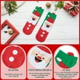 thumbnail image 5 of Steadlien Cartoon Christmas Stockings - Mid-Calf Holiday Socks with Festive Patterns - Warm Nylon Blend Socks for Winter and Autumn Seasonal Wear, 5 of 6