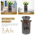 thumbnail image 3 of MasteelfCA Flower Arrangement Bucket Decor Balcony Desktop Decorative Iron Flower Bucket, 3 of 9