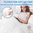 thumbnail image 5 of Viewstar Summer Duvet Insert ,Lightweight Bed Comforter, All-Season White Breathable Duvet Insert or Stand-Alone Comforter with Corner Duvet Tabs, 5 of 9