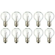 CEC Industries #5G9 1/2/24V/C Bulbs, 24 V, 5 W, E12 Base, G-9-1/2 shape (Box of 10)