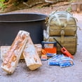 thumbnail image 4 of EZ FIRE FIRESTARTER for Fireplace, Campfire, or Grill, Safe, Fast, Gel Packets for Indoor or Outdoor Use, 50 Pack, 4 of 6