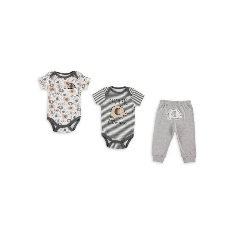 Baby Gear Baby Boy 3 PC Turn Me Around Set Sizes Newborn 9 Months