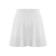 thumbnail image 4 of Aislor Kids Girls Tennis Golf High Waisted Pleated A-Line Skater Skirts Sport Dress with Shorts A White 8-9, 4 of 7