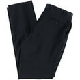 thumbnail image 2 of Ralph Lauren Mens Flat Front Dress Pants Slacks, Blue, Big & Tall, 45W x UnfinishedL, 2 of 2
