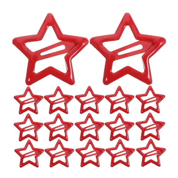 40pcs Star Hair Clips Kawaii Hair Clips Star Hair Accessories for Teen Girls Women