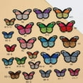 thumbnail image 2 of 10Pcs Butterfly Iron on Patches Embroidered Butterfly Applique Sew on Patches, 2 of 21