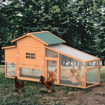 Outdoor Wooden Chicken Coop Nest Box Hen House Poultry Small Animal Cage Pet Hutch