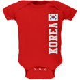 thumbnail image 1 of World Cup South Korea Red Soft Baby One Piece, 1 of 1