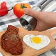 thumbnail image 3 of 2 In 1 Pepper Mill Manual Stainless Steel Salt and Pepper Grinder Set with Adjustable Ceramic Grinding Spice Grinder KitchenTool, 3 of 5