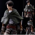 thumbnail image 2 of Ataque a Titan Levi Ackerman de pie PVC colección de figuras de acción juguetes para niños muñeca de 20cm zhangyuxiang LED, 2 of 2
