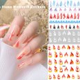 thumbnail image 2 of Nail Flame Polish Glue Sticker Decoration Small Pattern, 2 of 5