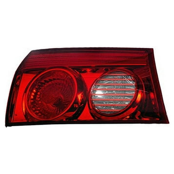 Left Driver Side Tail Light Assembly - Liftgate Mounted - Compatible with 2006 - 2010 Toyota Sienna 2007 2008 2009