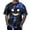 H74 Blue, variant on SJLDQY Halloween T Shirts for Men Y2K Novelty Graphic Tees Hallowmas Streetwear Short Sleeve Crewneck T Shirts Trendy Casual Soft Tops