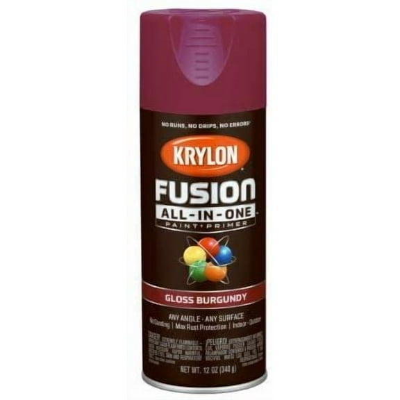 Krylon Fusion All-In-One Spray Paint Gloss - Red - 12 Oz