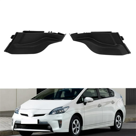 FYUU Front Windshield Wiper Side Cowl Extension Cover Trim For Toyota Prius 2010 -15