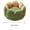 Green, variant on Tvtnvo Dog Round Winter Warm Sleeping Bag Long Soft Calming Pet Bed Dog House Indoor Pet Hideout Plush Donut Nest Cozy Warm Washable Bed Relaxed for Small Dogs and Pets at Home Brown 15.7 in