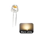 thumbnail image 1 of Sombrero de paja F5 blanco, lámpara LED de cristal, cuentas súper brillantes, Chip de núcleo grande, diodos emisores de luz, luces DIY, blanco cálido, 1 of 4