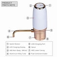 thumbnail image 5 of Electric Wine Aerator and Dispenser Quick Sobering Decanter USB Charging Automatic Wine Pourer ,Easy to Operate, 5 of 5