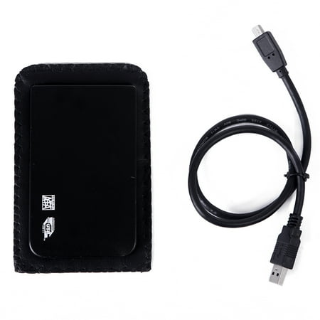 - HDE Aluminum External Hard Drive Disk Enclosure USB 3.0 to SATA 2.5