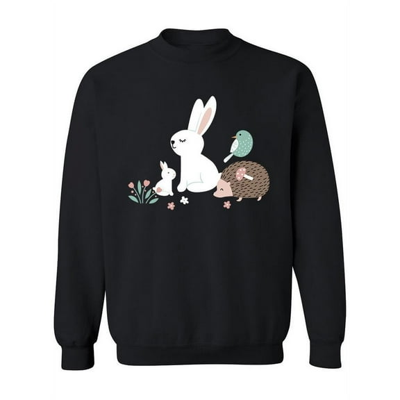 Cute Animals. Sweatshirt Women -Image by Shutterstock, Female 5X-Large
