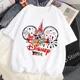 thumbnail image 4 of 2024 Camiseta de algodón con dibujos animados de Disney para niños, ropa de vacaciones, ropa informal de verano con cuello redondo, ropa de calle para niños, camisetas para bebés, 4 of 4