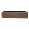 thumbnail image 4 of Caja de reloj Bling Bling de Cuero PU con 6 ranuras y cerradura, 4 of 12