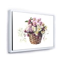 thumbnail image 3 of Designart 'The Basket Bouquet From Meadow Flowers' Traditional Framed Canvas Wall Art Print, 3 of 5